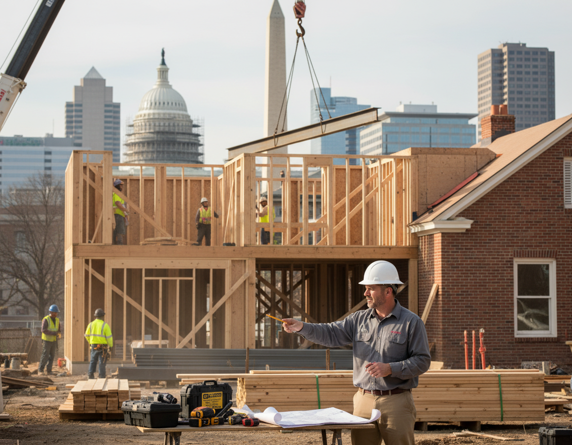 home addition contractor in Washington DC