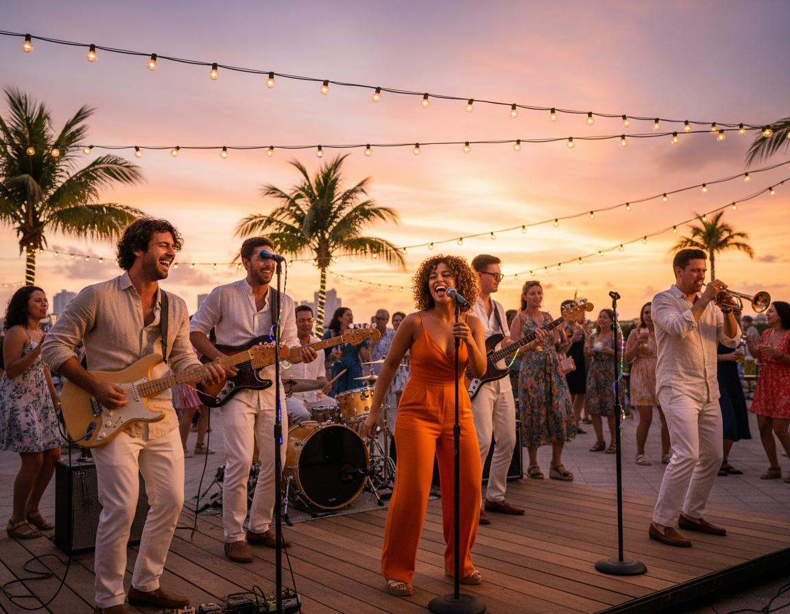 hire a band for a party in Orlando FL