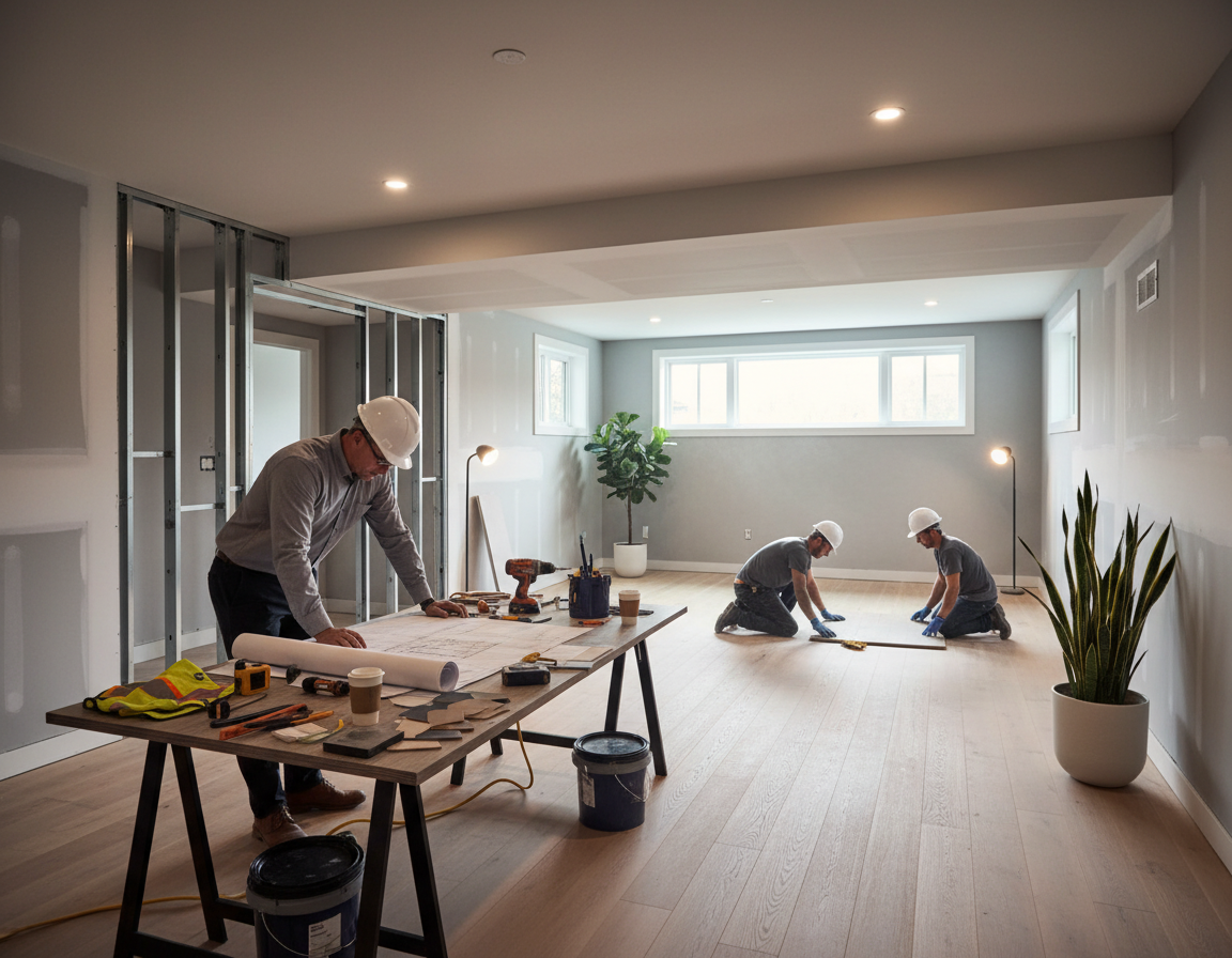 Basement Remodeling in Kirkland